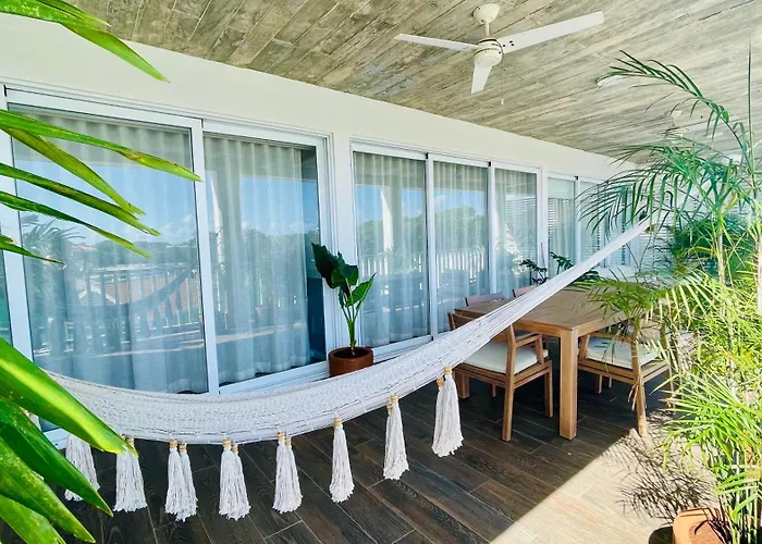 Cozy Terrace @ Blue House Puerto Aventuras