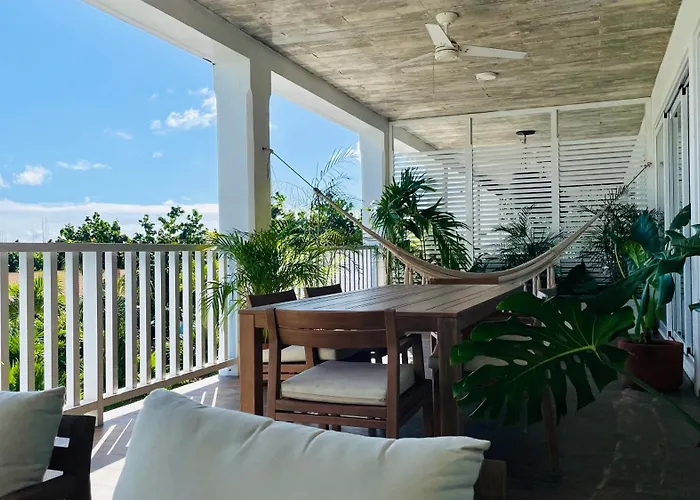 Cozy Terrace @ Blue House Apartment Puerto Aventuras
